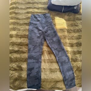 Lululemon Camouflage High-Waisted Leggings